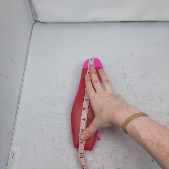 Christian Louboutin Pink Mamadrague Square Toe Ballet Flat Shoe - Picture 7 of 11